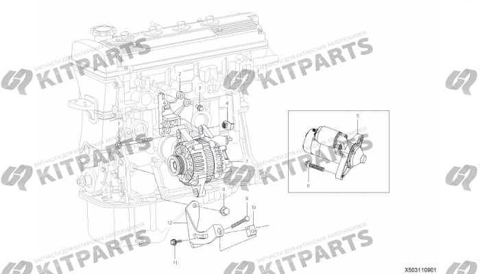 Стартер, генератор. Lifan X50