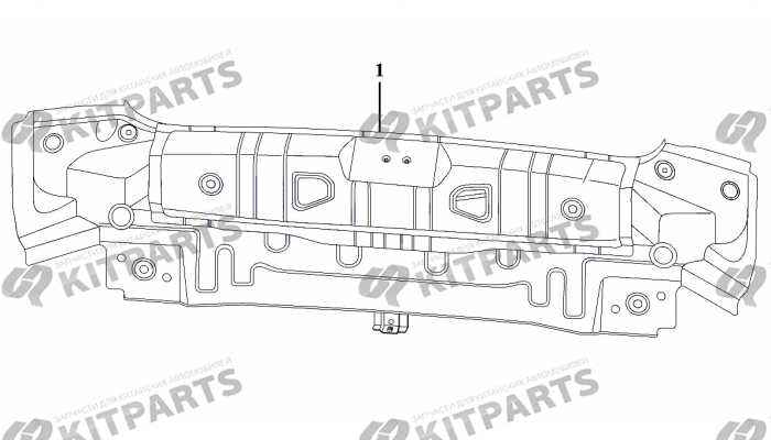 Панель задняя Lifan X70