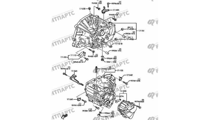 Кожух коробки передач (2.0 MT) FAW Besturn X80