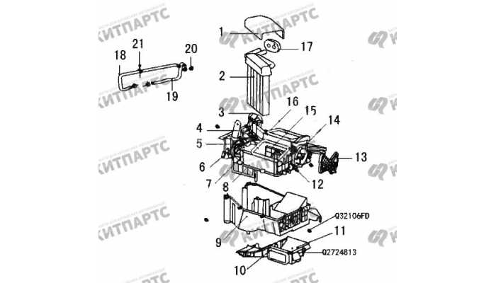 Радиатор отопителя Great Wall Wingle 3