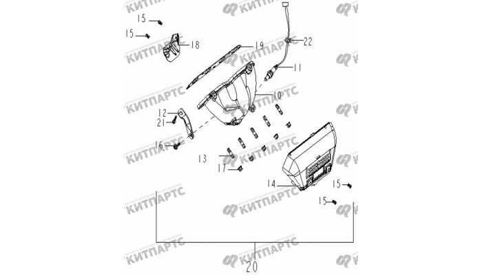 Коллектор выпускной Geely Otaka (CK)